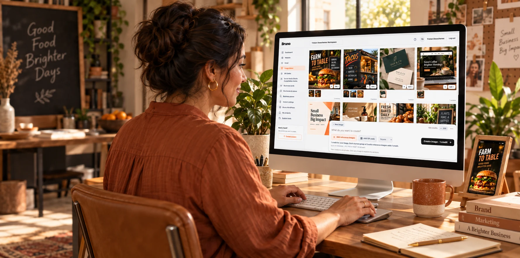 Image Maker for a real business