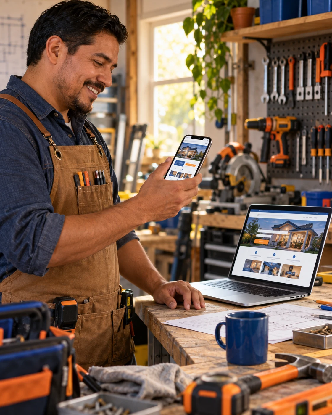Website Preview for a real business